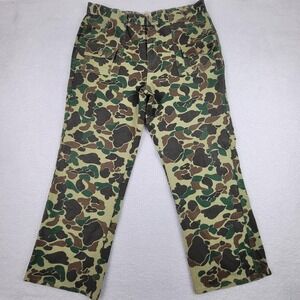 Cabela's Pants Mens 39x30 Camouflage Camo Cotton Hunting Outdoor Utility Pockets